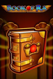 Copertina della slot Book of Ra di Novomatic su Naobet Casino