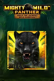 Copertina della slot Mighty Wild Panther di Wazdan su Naobet Casino